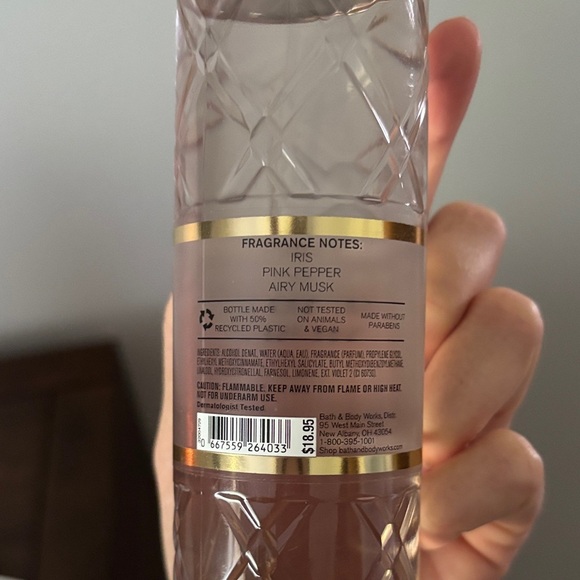 Bath & Body Works Fragrance Mist - Pink and Gold - Picture 3 of 3